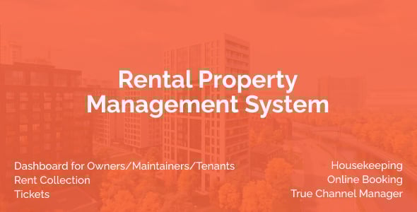 Rental Property Management System - long-term and short-term (SAAS)