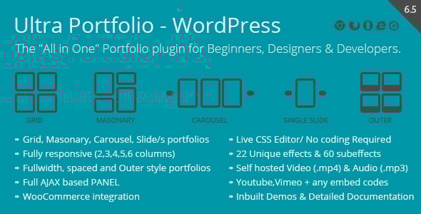 Ultra Portfolio - WordPress